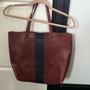 Madewell Burgundy Tote Bag